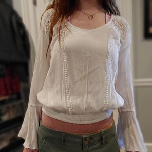 Women's Express white blouse sz small